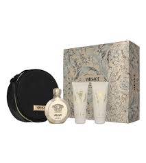 versace eros pour femme gift set 3.4oz w 3.4 oz set for women