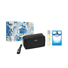 versace eau fraiche gift set 3.4oz m 3.4 oz edt for men