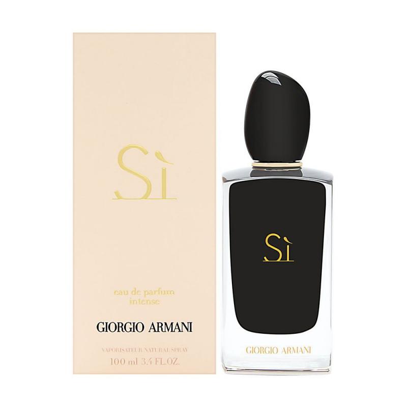 armani armani si intense 100ml edp w 3.4 oz eau de parfum spray for women