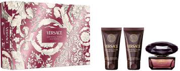versace crystal noir gift set 1.7oz w 1.7 oz set for women