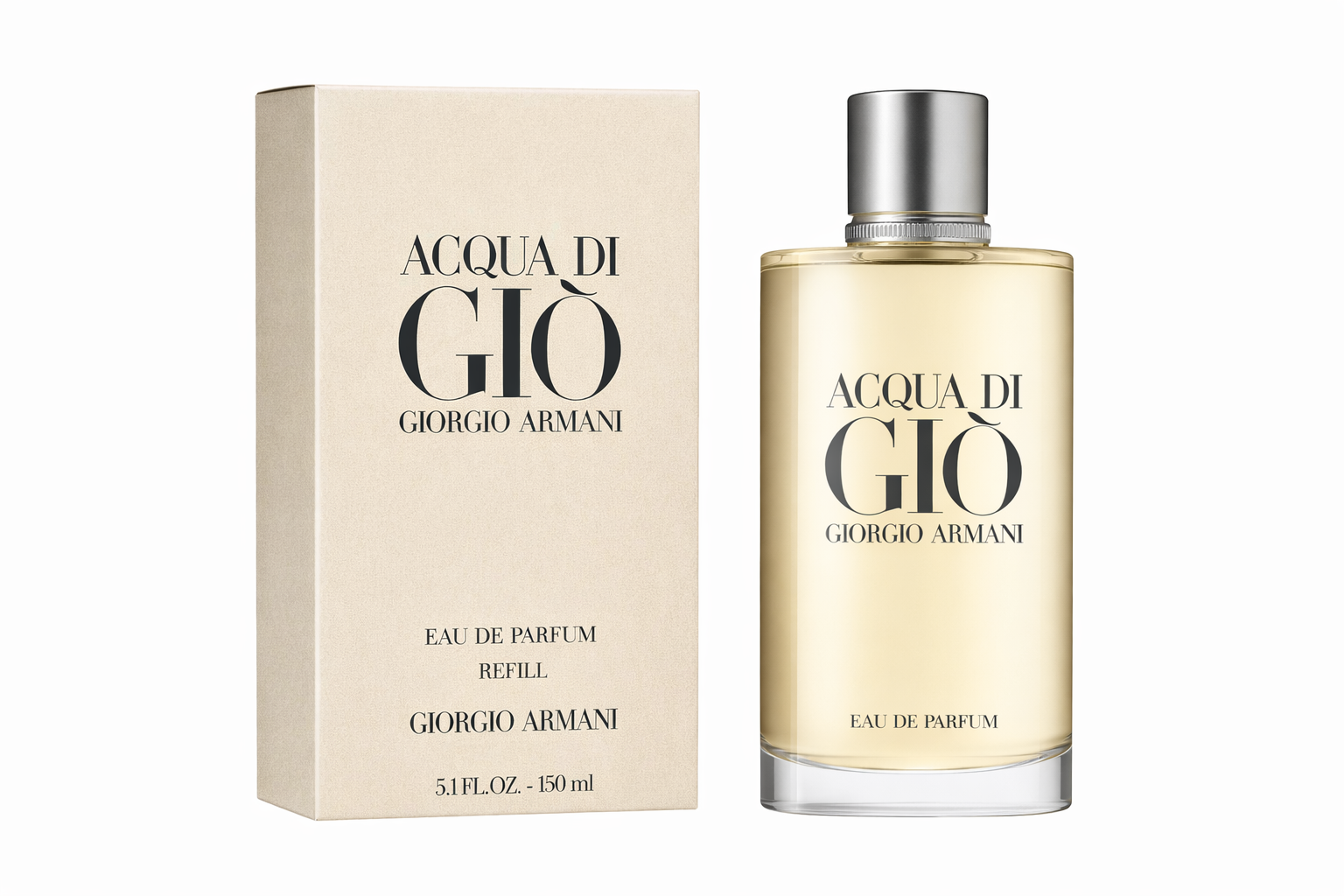 Armani aqua di Gio 5.1 5.1 oz edp refill for Men