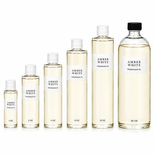 Amber white Fragrance Oil – Premium Body Oil | Long-Lasting Scent
