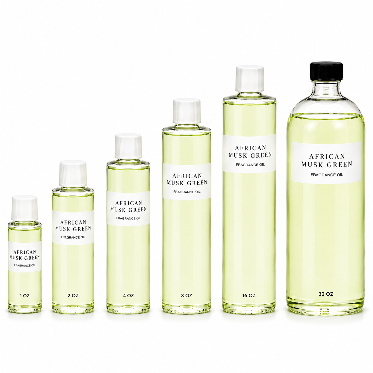 African musk Green Fragrance – Premium Body Oil | Long-Lasting Scent