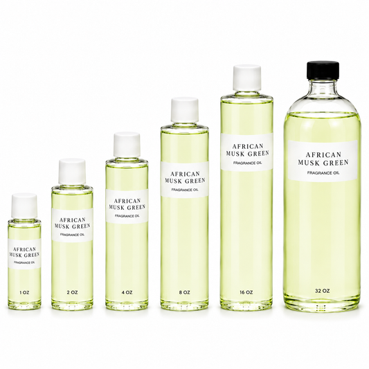African musk Green Fragrance – Premium Body Oil | Long-Lasting Scent
