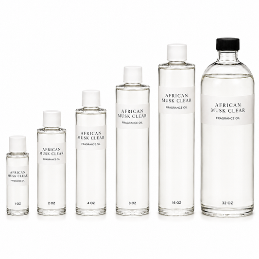 African musk clear Fragrance Oil – Premium Body Oil | Long-Lasting Scent