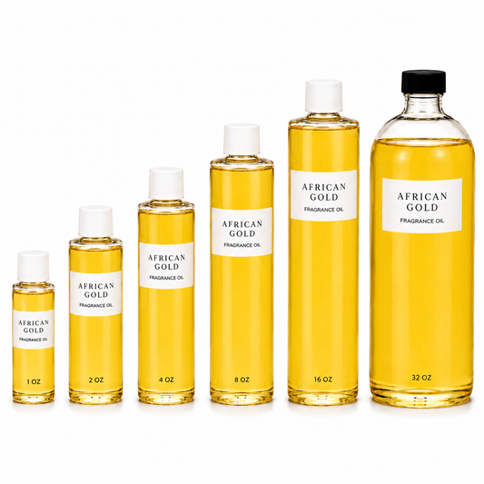 African Gold Fragrance Oil – Premium Body Oil | Long-Lasting Scent