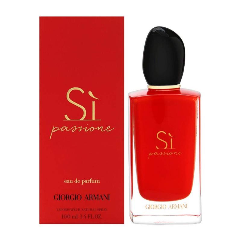 armani armani si passione 100ml edp w 3.4 oz edp spray for women