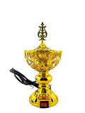Gold Electric Incense Burner - Modern