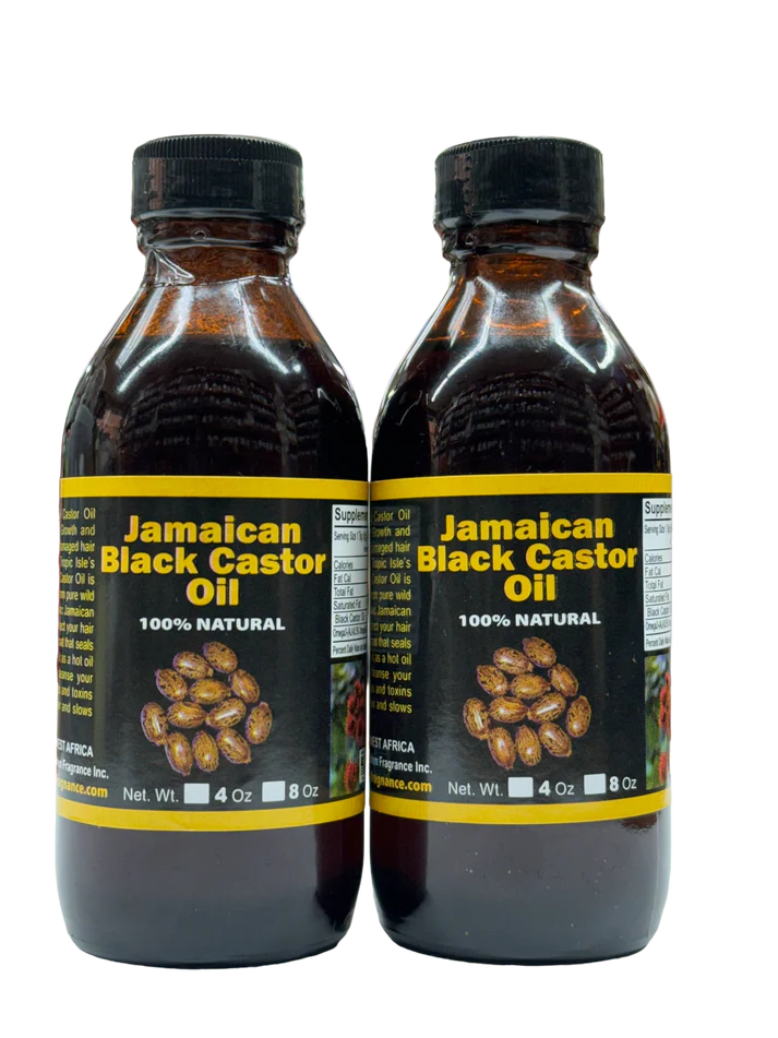 Jamaican Black Castor Oil 100% Natural For Hair and body Use