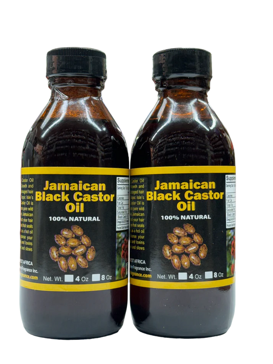 Jamaican Black Castor Oil 100% Natural For Hair and body Use