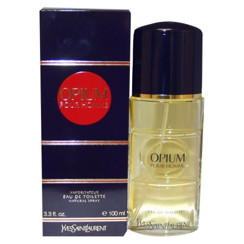 yves saint laurent opium 100ml edt m 3.4 oz edt spray for men