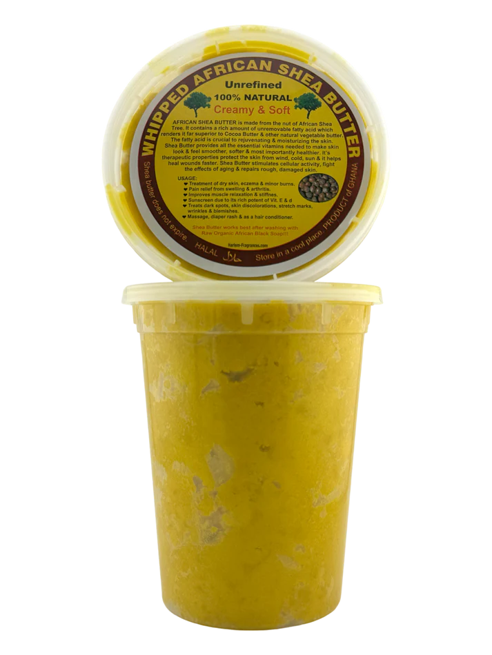 Whipped African Shea butter Yellow 100% Natural