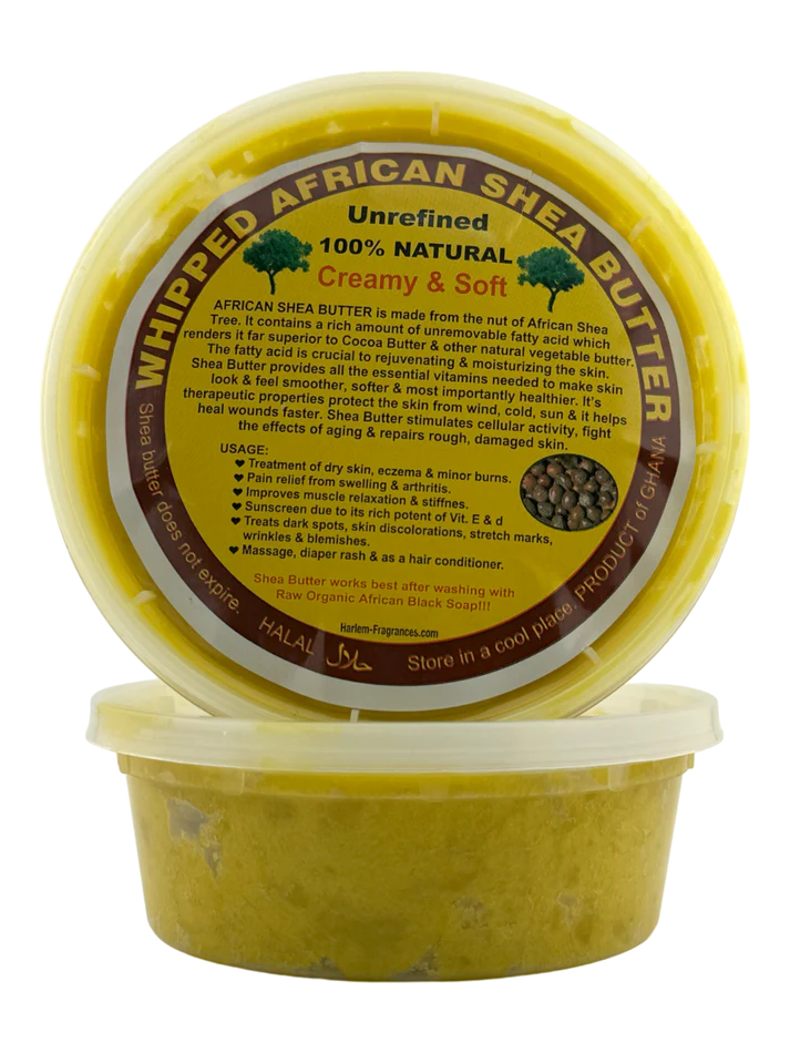 Whipped African Shea butter Yellow 100% Natural