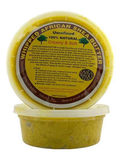 Whipped African Shea butter Yellow 100% Natural