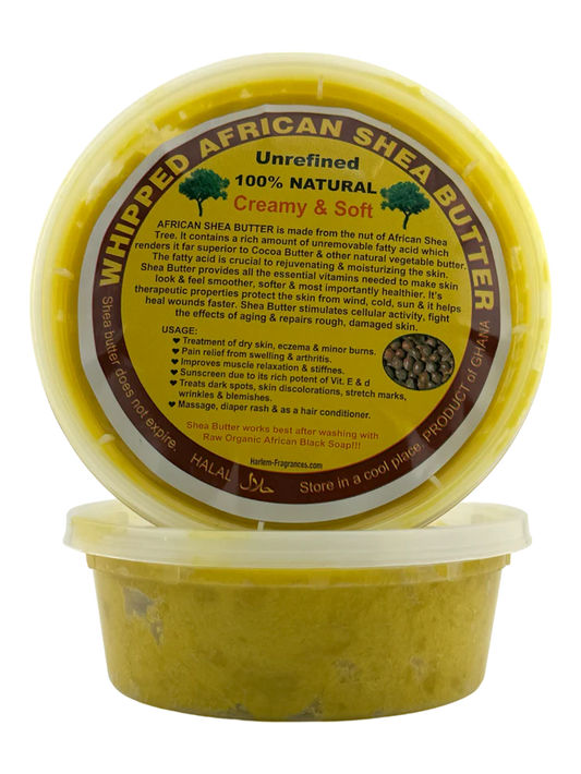 Whipped African Shea butter Yellow 100% Natural