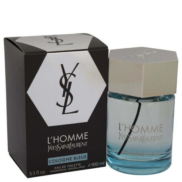 yves saint laurent ysl l(homme bleue 3.3 oz. c. m 3.3 oz cologne spray for men