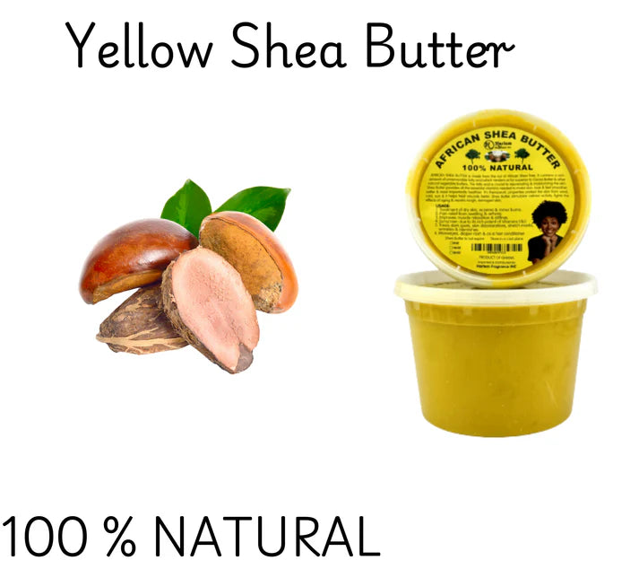 100% Natural Raw African Shea butter Yellow