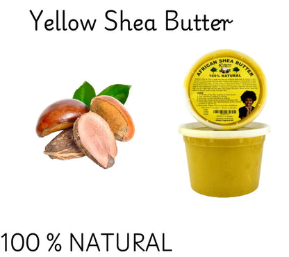 100% Natural Raw African Shea butter Yellow